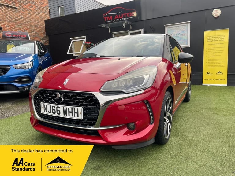 2016 DS DS 3 1.2 PureTech Prestige Euro 6 (s/s) 3dr Petrol