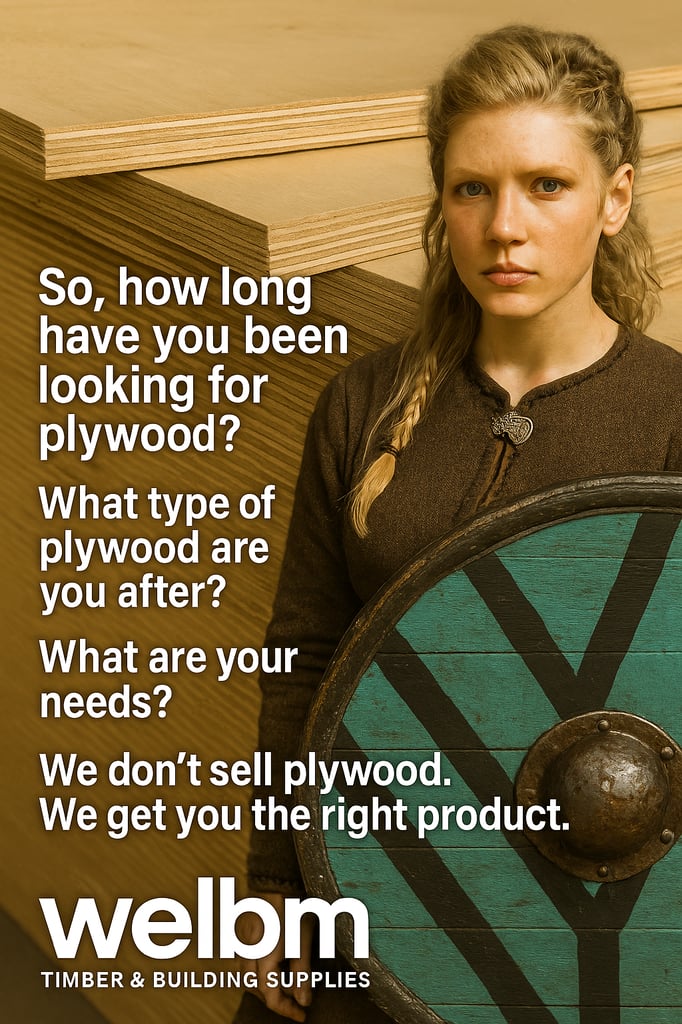 All plywood and sheet panel materials 