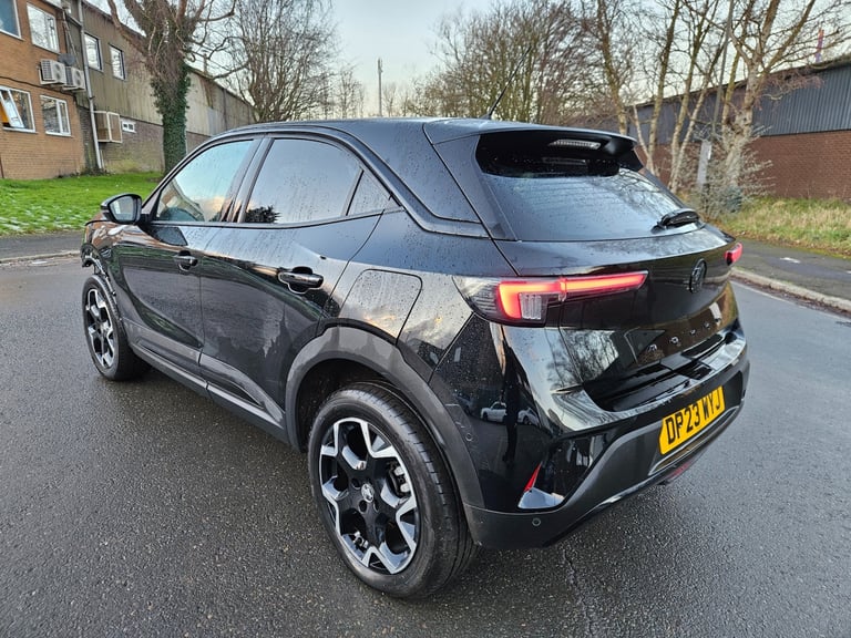 2023 23 Vauxhall Mokka 1.2 Turbo 136 Ultimate 5dr Black Damaged Salvage