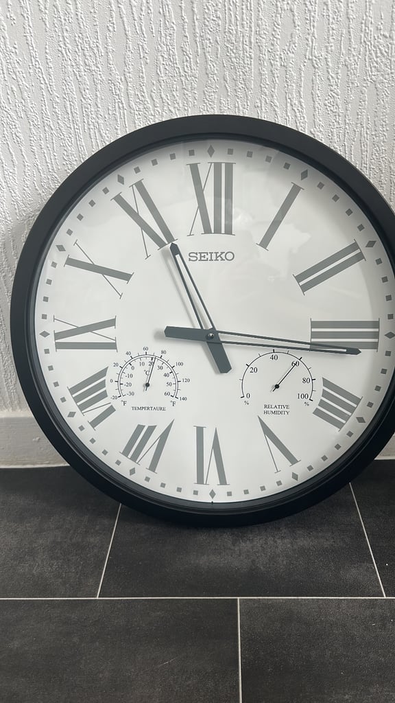 image for Seiko Wall Clock - Brand New