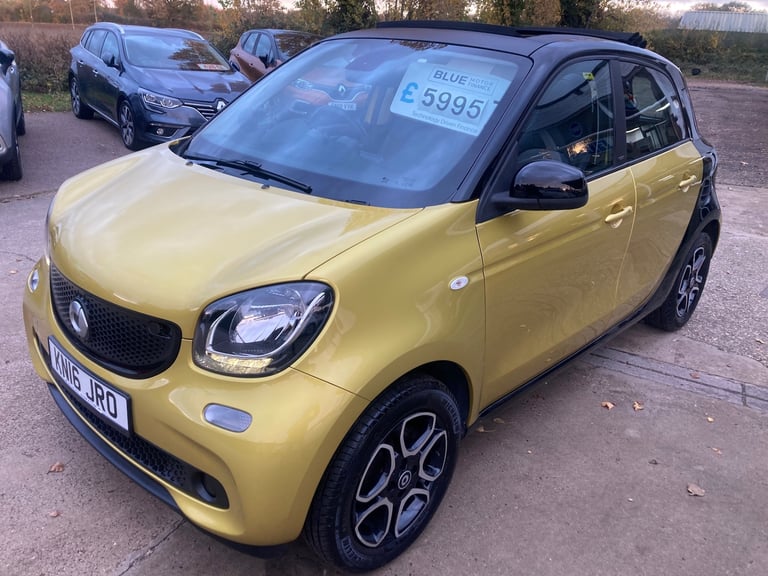 2016 smart forfour 1.0 Prime Premium 5dr £20 TAX HATCHBACK Petrol Manual