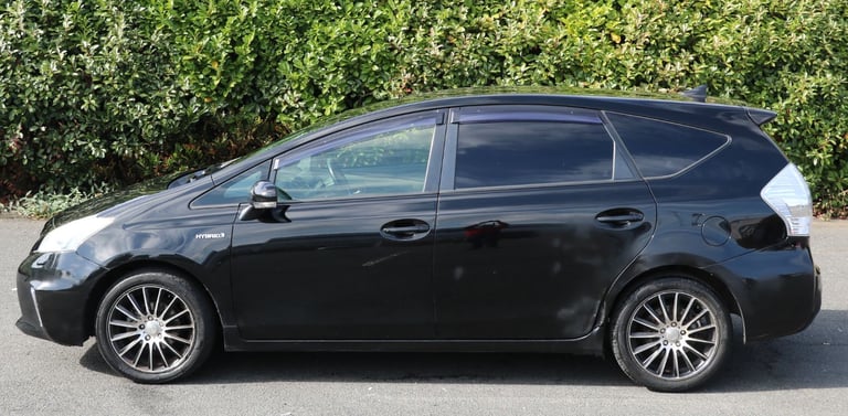 2012 Toyota PRIUS+ PLUS 1790cc Hybrid, 7 Seater, Black, 74k Mileage, BIRMINGHAM