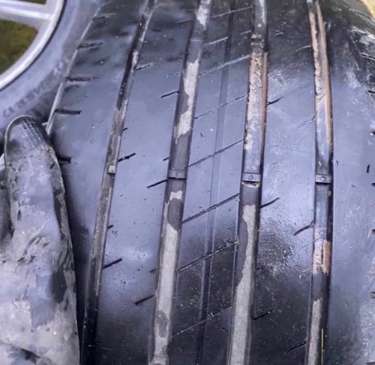 17” 5x112 Audi Alloy Wheels Alloys With Tyres Vag Vw Rims 