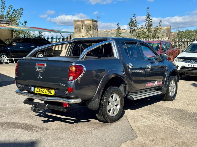 2008 Mitsubishi L200 Double Cab DI-D Raging Bull 4WD 134Bhp PICK UP Diesel Manual