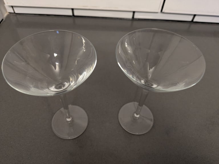 Martini glasses