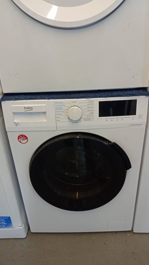 image for  Beko 7kg + 4kg Washer Dryer