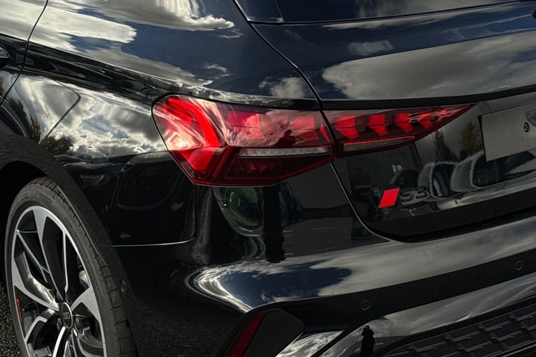 2025 Audi S3 2.0 TFSI Black Edition Sportback S Tronic quattro Euro 6 (s/s) 5dr Hatchback Automatic
