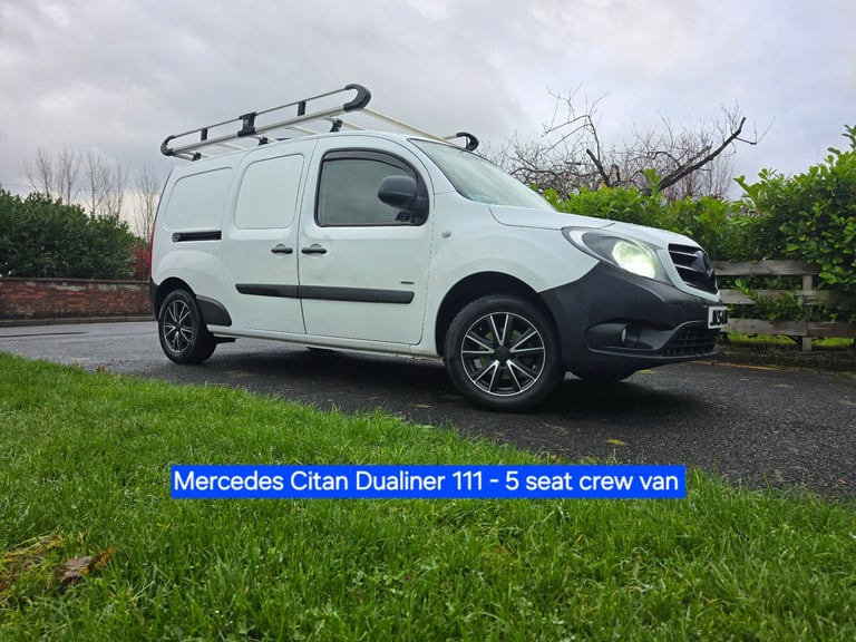Mercedes Citan Dualiner XLWB - 111 model - 5 seat crew van - SWAP PX