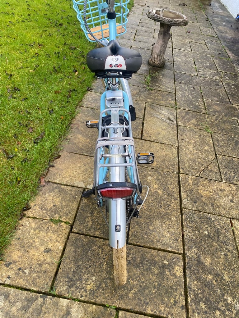 Step through electric cycle