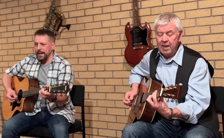 After Midnight unplugged at Cullercoats Crescent Club