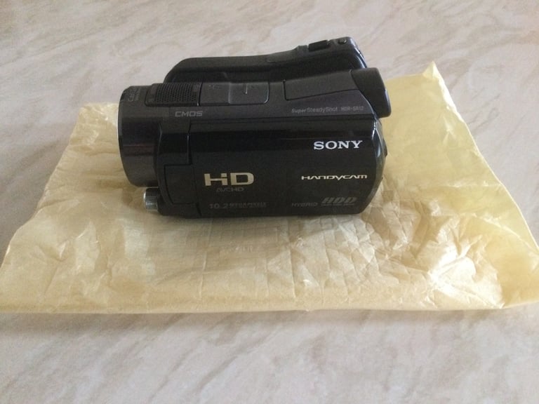 SONY HDR-SR12E 120GB 10.2MP DIGITAL HD HANDYCAM CAMCORDER - BRAND NEW!