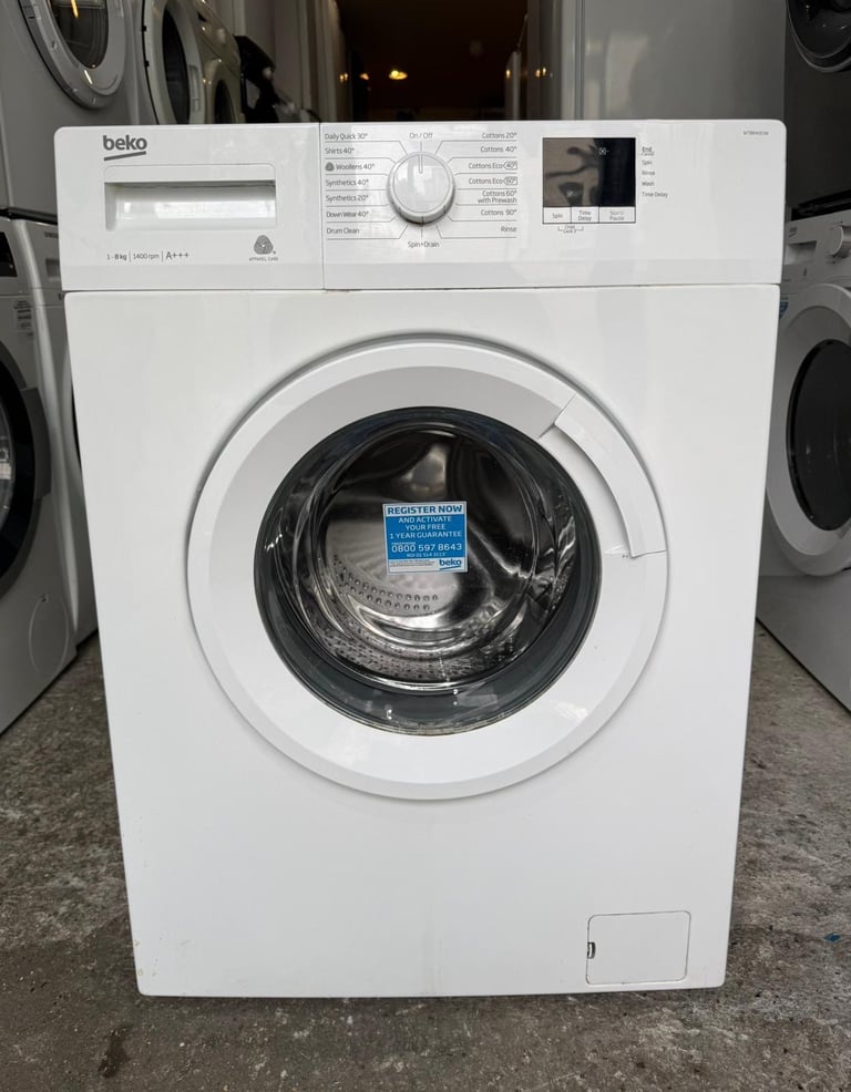 image for Beko 8kg Washing Machine With Free Delivery N Warranty 