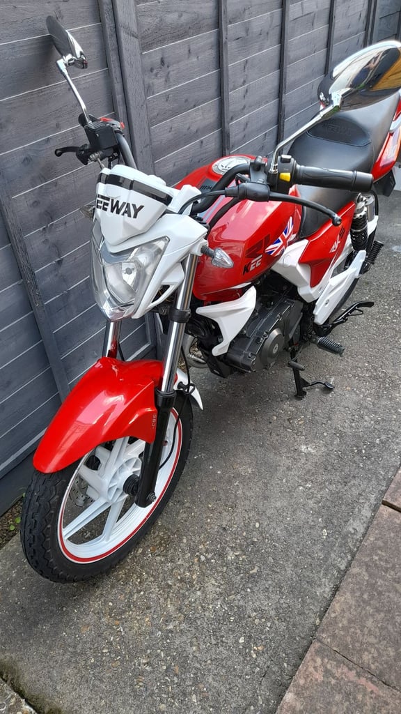Keeway, RKS, 2018, 125 (cc) (Fully Rebuilt +New Parts, Learner Legal