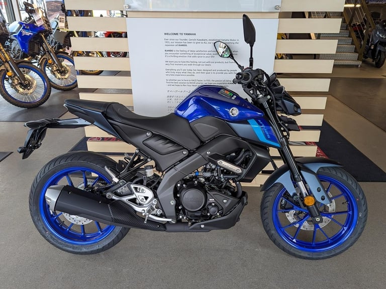 NEW 2025 Yamaha MT-125 ABS. Icon Blue. £5,251 On The Road (NO ADMIN FEES!)