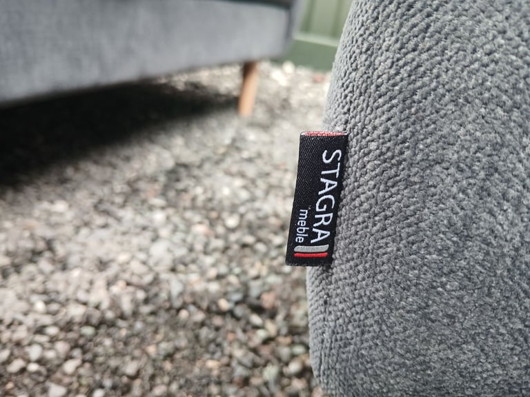 Grey chaise sofa corner L shape 3 seater FULLY CLEANED DELIVERY AVAILABLE 