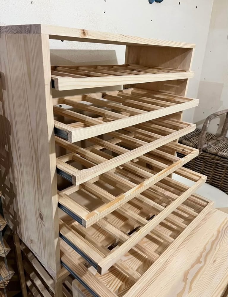Caverack modular wine storage system 3 x units