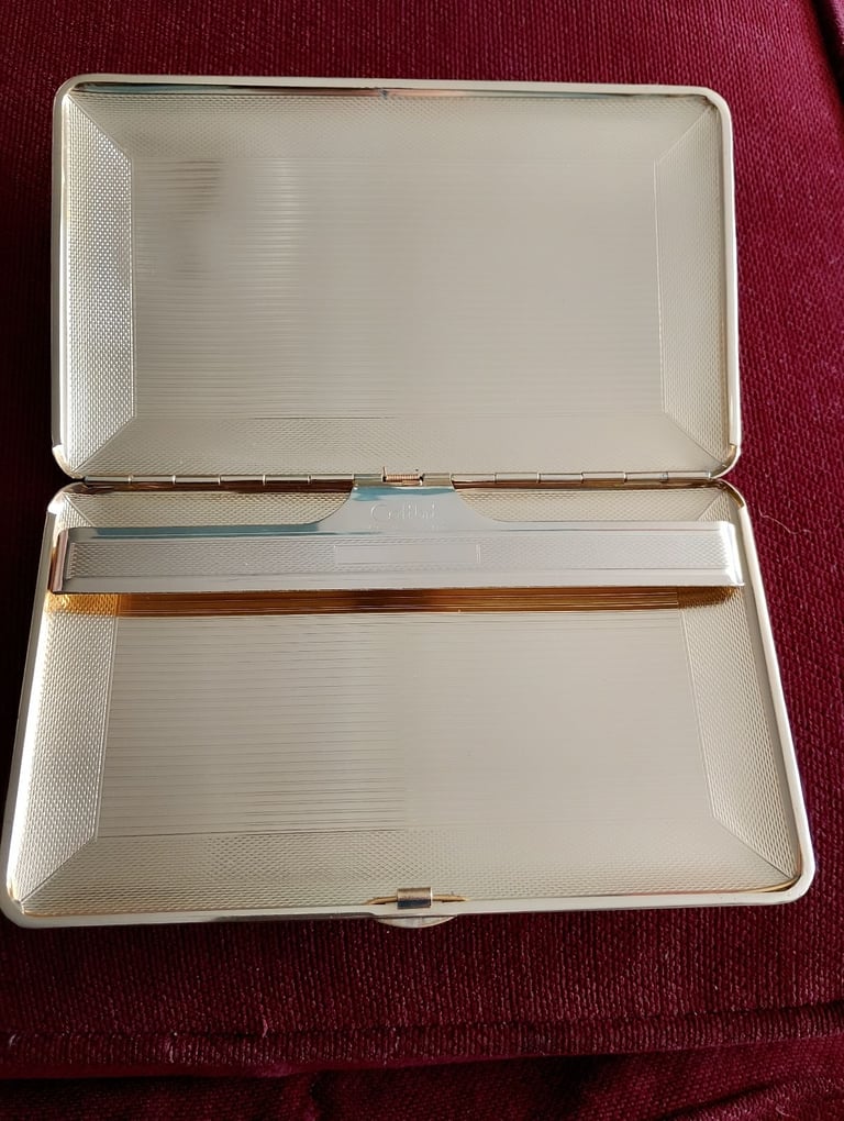 Vintage Colibri cigarette case 