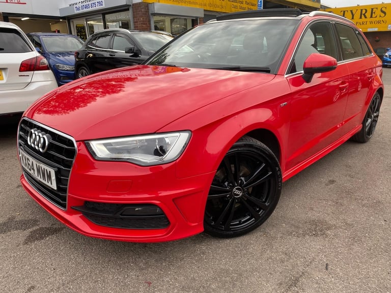 2014 Audi A3 1.4 TFSI CoD S line Sportback S Tronic Euro 6 (s/s) 5dr HATCHBACK Petrol Automatic