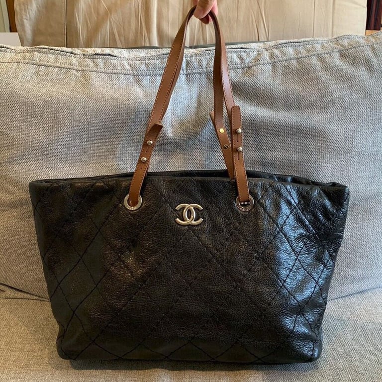 Chanel On The Road Tote vintage quilted leather tote bag circa 2011 | in  Clackmannan, Clackmannanshire | Gumtree