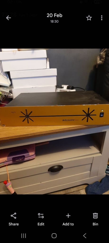 Acoustic subwoofer and Acoustic  amp 