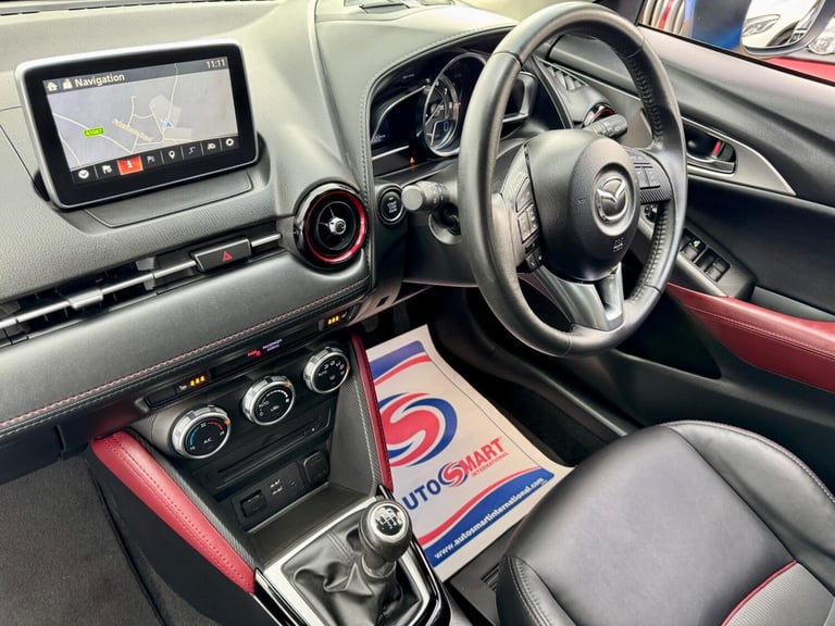 2017 Mazda CX-3 2.0 SKYACTIV-G Sport Nav Euro 6 (s/s) 5dr HATCHBACK Petrol Manual