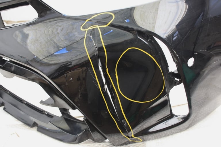 Toyota Prius Plus Front Bumper 2015 TO 2020 Genuine *DAMAGED*