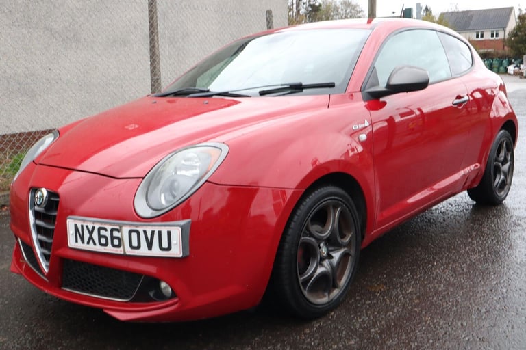 2016 Alfa Romeo MiTo 0.9 TB TwinAir 105 QV Line 3dr HATCHBACK PETROL Manual