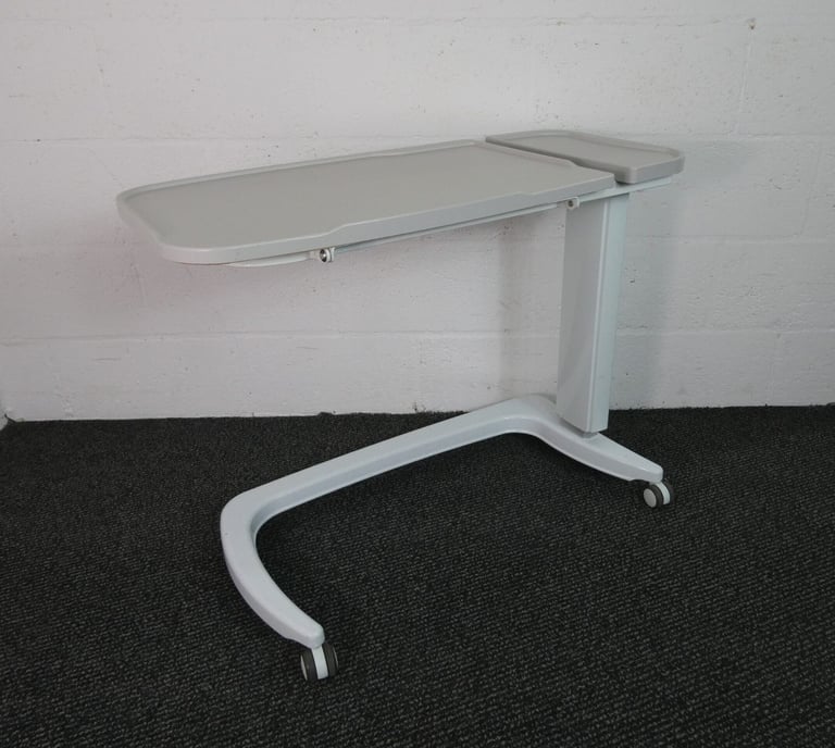 image for Titling Overbed Table with Castors and Adjustable Height