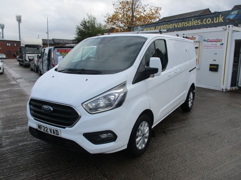 image for 2022 22 FORD TRANSIT CUSTOM 2.0 300 ECOBLUE LIMITED PANEL VAN 5DR DIESEL MANUAL 