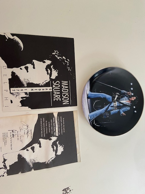 Elvis Plate 'In Performance Collection - Madison Square Garden' PLATE 7 NR MINT
