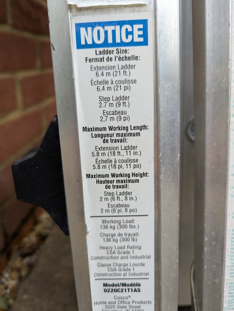 Multi Position 21' Ladder 