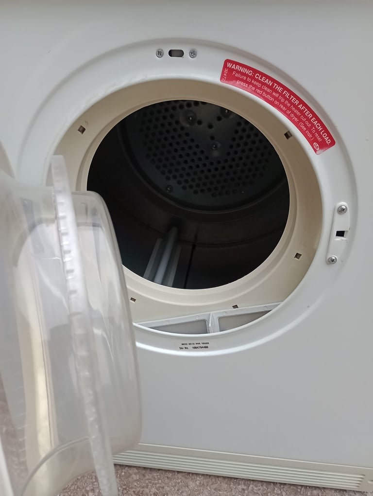 White Knight dual heat reversing tumble dryer 