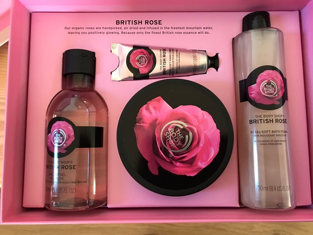 Body shop new British rose premium large luxury gift set | in Ipswich,  Suffolk | Gumtree