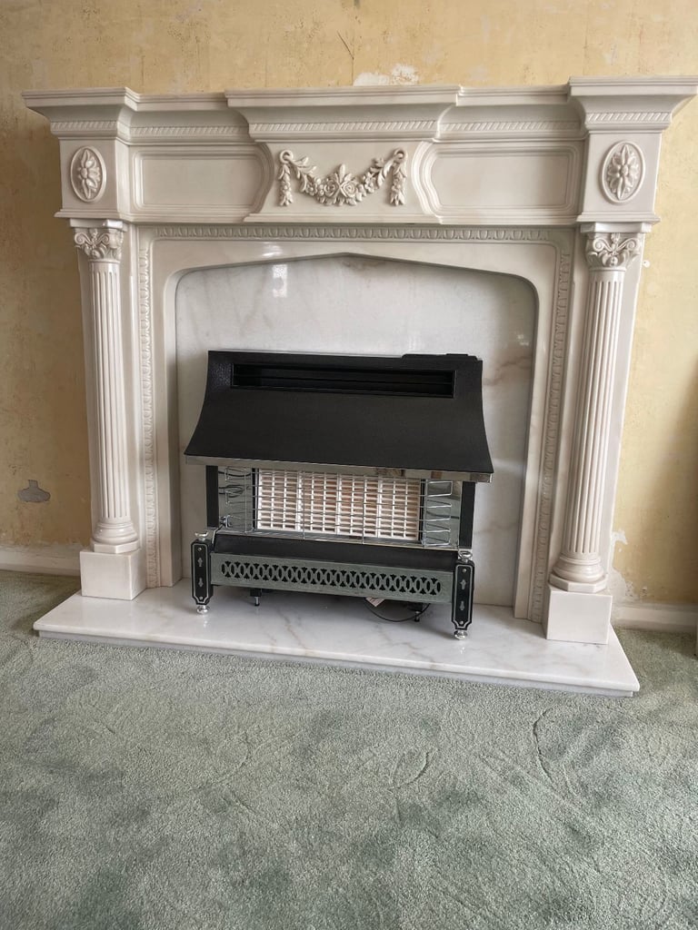 image for fire surround & back & base including Gas Fire