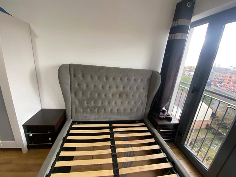 Double chesterfield bed frame   Good fresh condition   Only £89