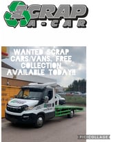 We buy any scrap cars/vans top prices 
