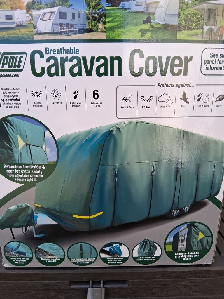 Maypole caravan cover 