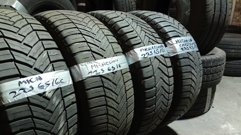 225 65 16c Matching michelin tyres full set only £160 fitted and balanced open 7 days 