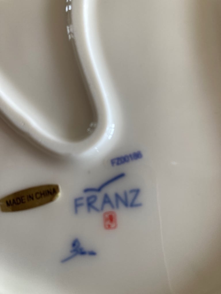 Franz Porcelain Butterfly Tray