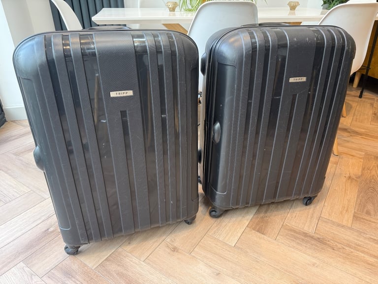 Tripp Large Suitcases - Black