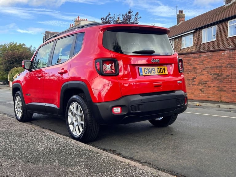 2019 19 JEEP RENEGADE 1.0 GSE T3 LONGITUDE SUV 5DR PETROL MANUAL EURO 6 (S/S) (1