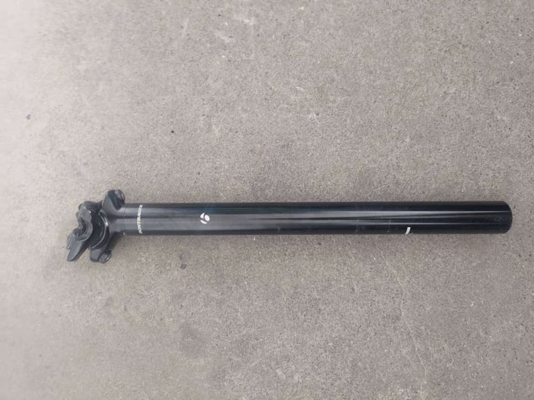 Bontranger Bicycle Seat Post Black 27.2mm for Road Racing Mountain Bike