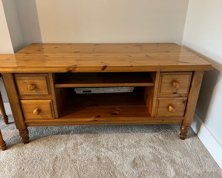 Ducal solid wood TV stand, media unit, or coffee table.