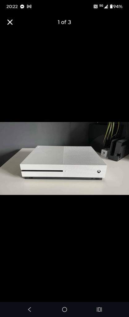 Xbox one S with 4 games