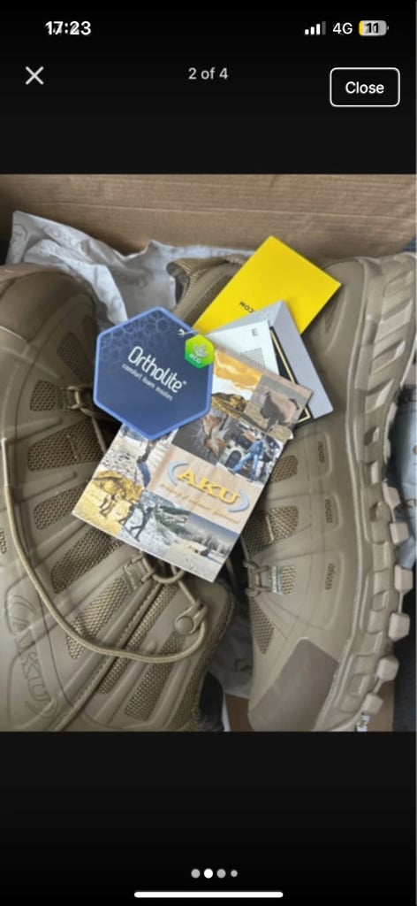 AKU coyote waterproof walking boots - Size 5
