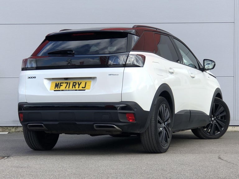 2021 Peugeot 3008 1.6 13.2kWh GT e-EAT Euro 6 (s/s) 5dr HATCHBACK Petrol/Electric Hybrid Automatic