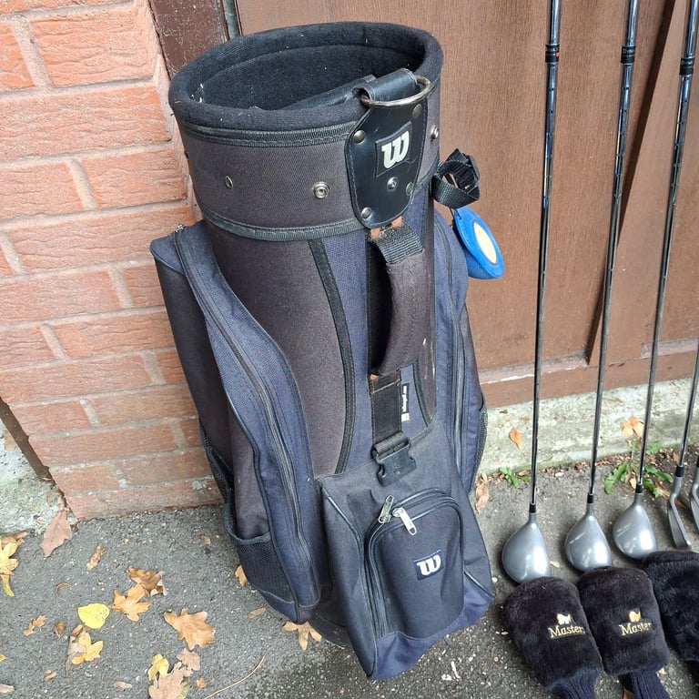 Full Set of Mens Golf Clubs - Wilson 1200 Gear Effect Mid Size 