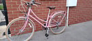 Pink girls/ladie&#039;s vintage mountain bike 