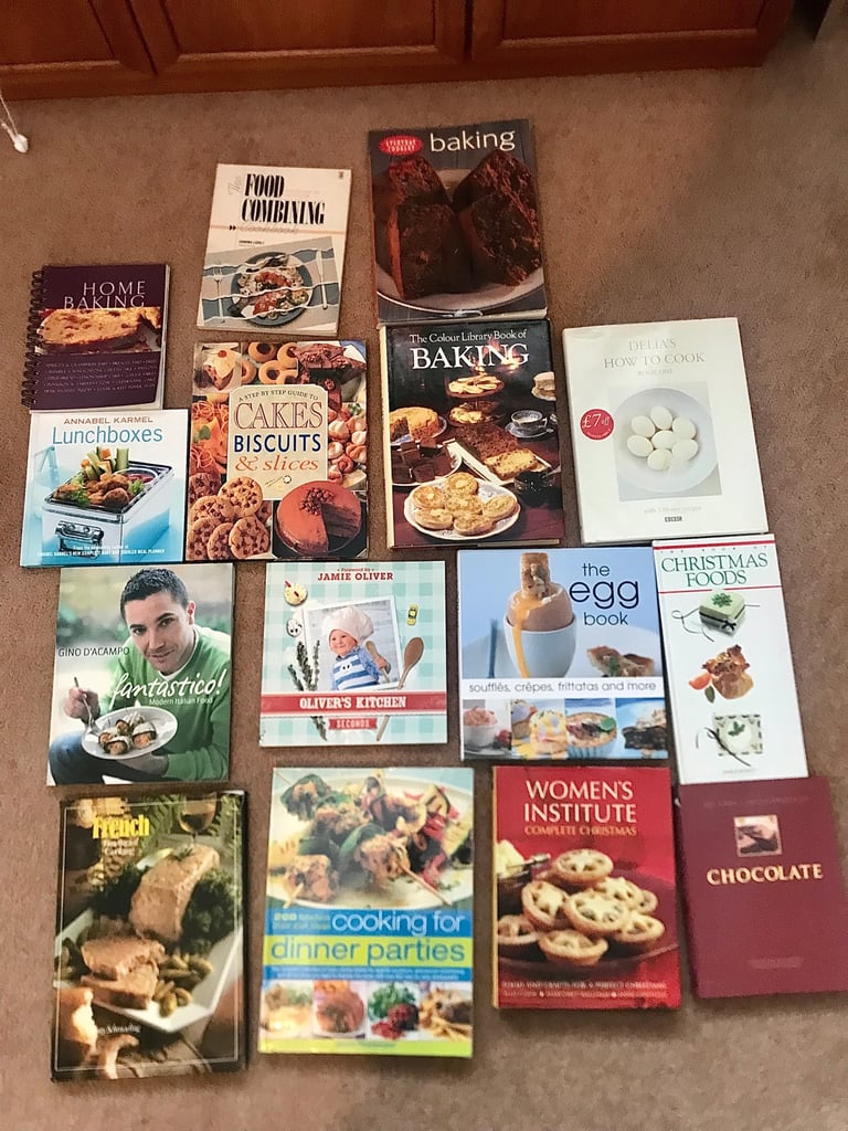 Cookery books bundle 