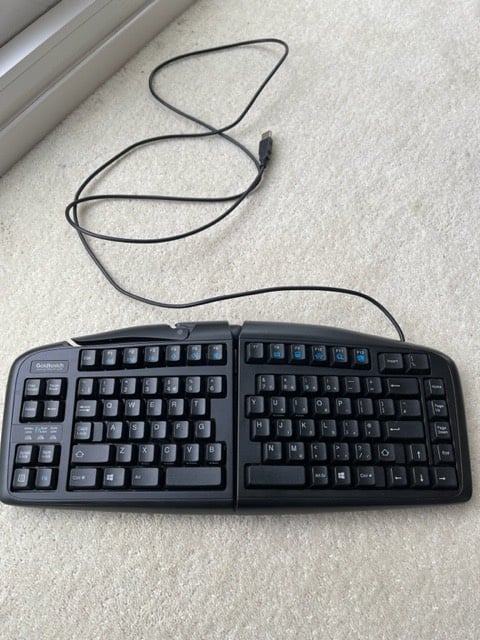 Goldtouch Ergonomic keyboard - SK-2730. Collect Chichester